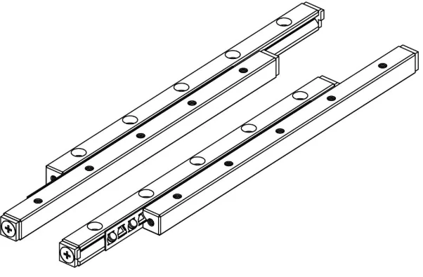Cross Roller Guide VRG with Cage Displacement Prevention Mechanism